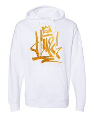 King Tag Vol.3 Gold on White Hoody