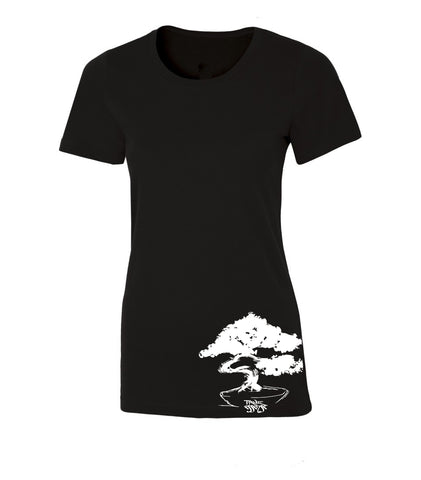 Bonsai Women's Black T-shirt