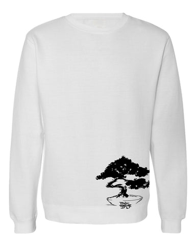 Bonsai Sweater Black on White