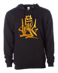 King Tag Vol.3 Gold on Black Hoody