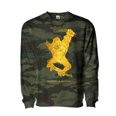 Guerrilla Tactics Gold & Camo Sweater