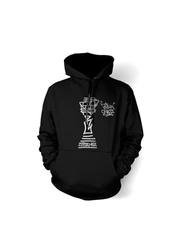 Think Chess Silver King Piece Hoody