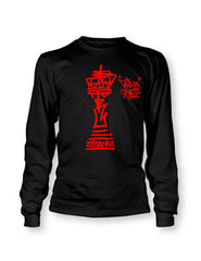 Think Chess King Piece LS T-Shirt