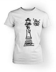 Think Chess Queen Piece Tee