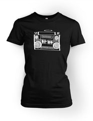 Hip Hop Boombox Vol.1 Womens Tee