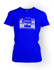 Hip Hop Boombox Vol.1 Womens Tee