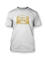 Hip Hop Boombox Vol.1 Tee Gold