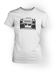 Hip Hop Boombox Vol.1 Womens Tee