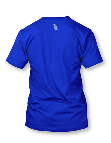 Schemers Royal Blue Men's Crewneck T-shirt