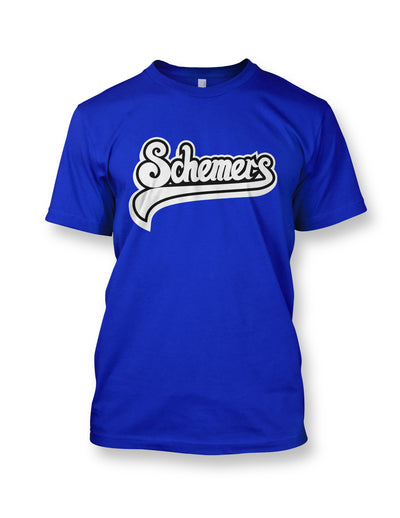 Schemers Royal Blue Men's Crewneck T-shirt