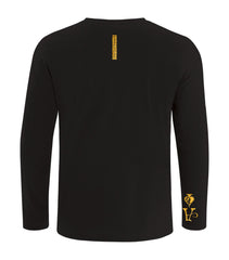 True Ace Black & Gold Men's LS T-Shirt