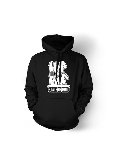 Hip Hop State of Mind Black Pullover Hoody