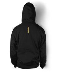 Golden Lionheart Black Zipper Hoody