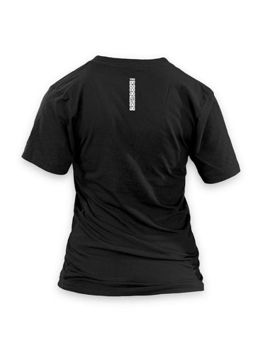 Bonsai Women's Black Vneck T-shirt