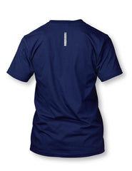 True Ace Navyblue & Silver Men's Crewneck T-shirt