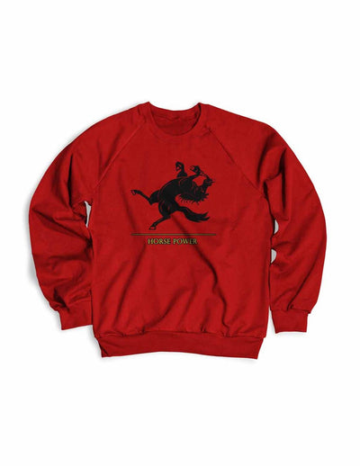 Horse Power Men's  Crewneck Sweater