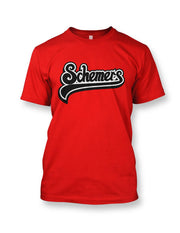 Schemers Red Men's Crewneck T-shirt