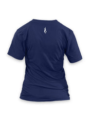 Schemers Navy blue Women's Vneck T-shirt
