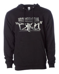 King Tag Vol.2 Silver on Black Hoody