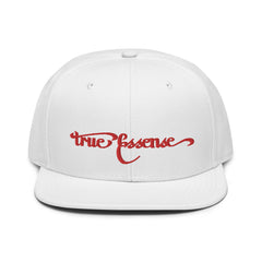 True Essense Snapback Red Script