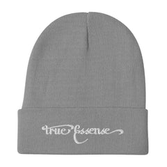 TE Banner White Script Beanie