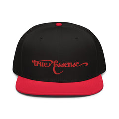 True Essense Snapback Red Script