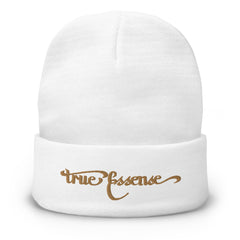 TE Banner Gold Script Beanie