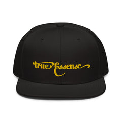 True Essense Snapback Yellow Gold Script