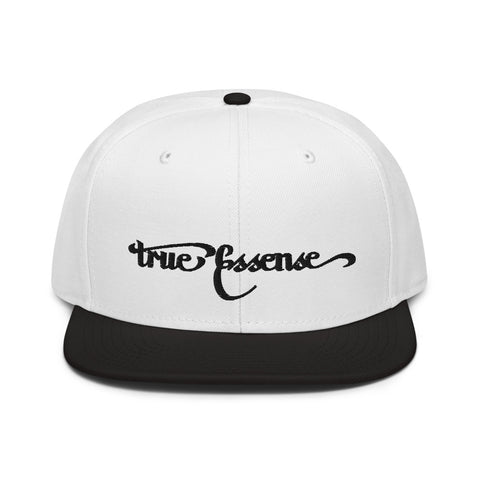 True Essense 2 Tone Snapback Black Script