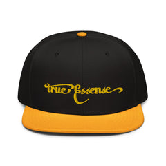 True Essense Snapback Yellow Gold Script