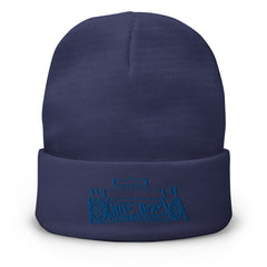 Hip Hop Boombox Beanie Blue Stitch